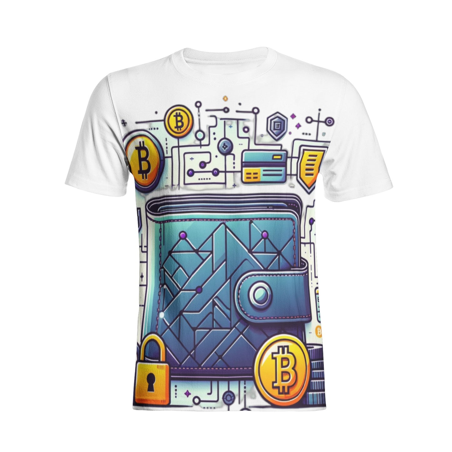 Unisex All-Over Print Cotton T-shirts