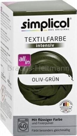 Mondex Simplicol Olive Green Fabric Dye 560g - Intense and Long-Lasting Color
