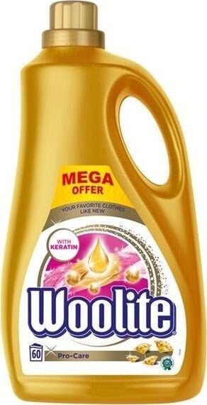 Woolite Perla 3.6L Liquid Laundry Detergent - Color Protection with Keratin