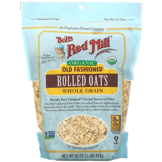 Bob's Red Mill Organic Rolled Oats 16 oz pack