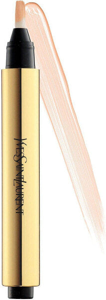 YSL Touche Éclat No. 5 for radiant skin" and "Luxury highlighter and concealer by YSL in shade No. 5