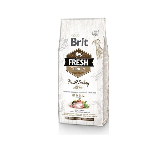 Brit Fresh Turkey & Pea Light & Fit Slim 2.5kg - Ideal for Weight Management