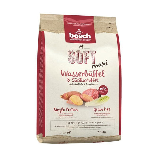 Bosch Soft Maxi Buffalo & Sweet Potato Dog Food - 1kg