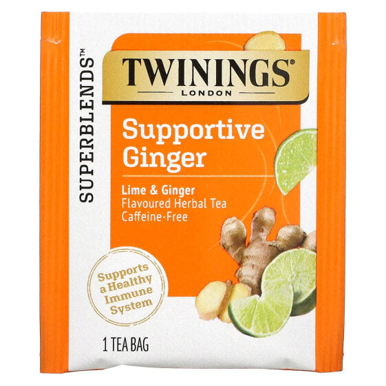 Ingredients and Health Benefits of Twinings Lime & Ginger Herbal Tea