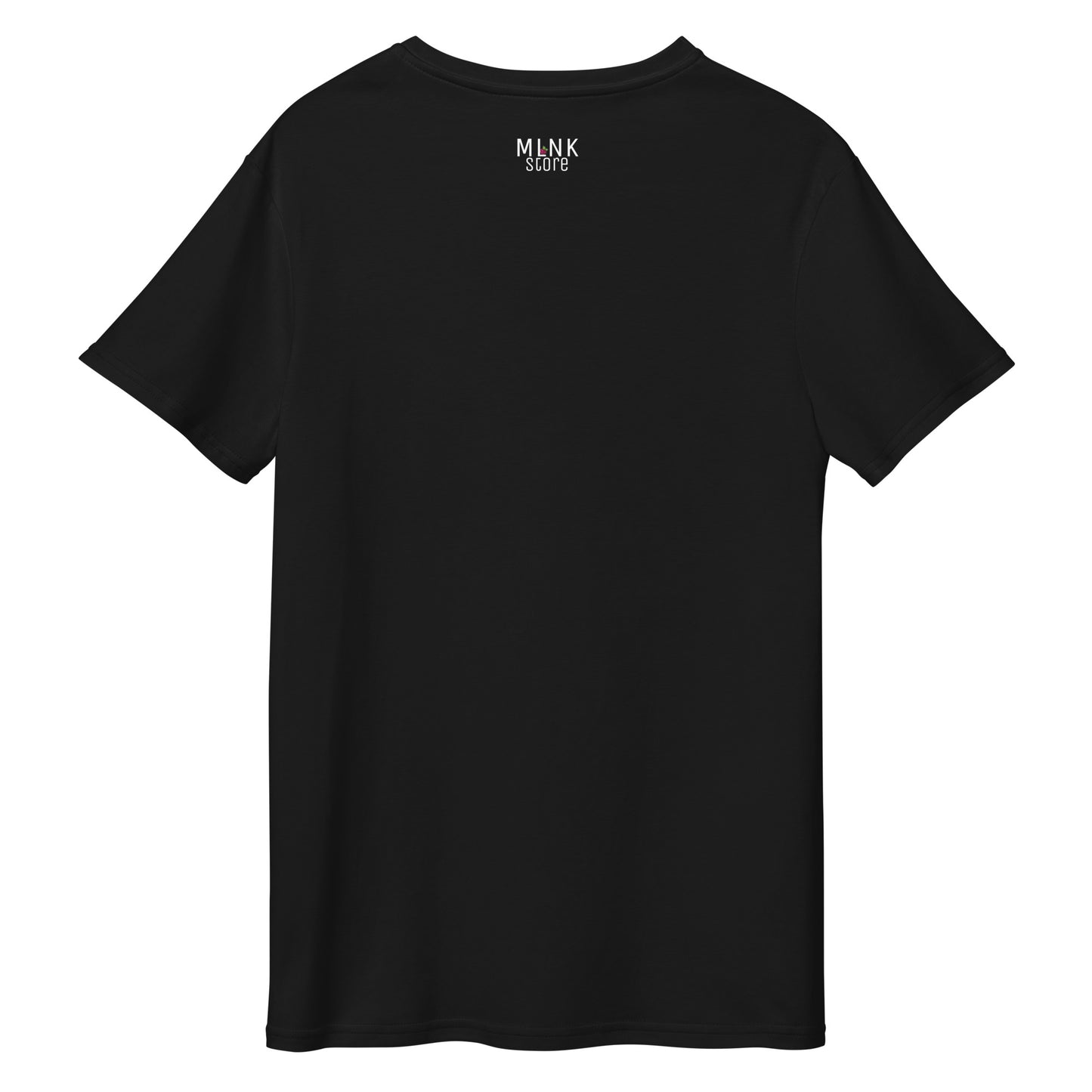 Men's Premium Cotton Bitcoin Print T-Shirt on MLNK Store - Showcase your crypto passion with Bitcoin-themed merchandise.