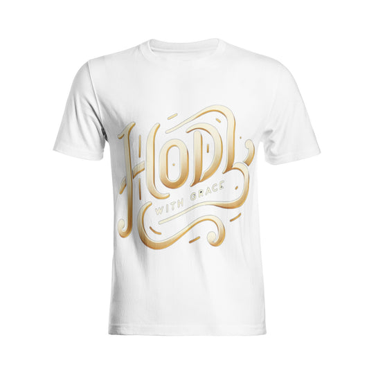 Unisex Cotton T-Shirt featuring All Over Hodl Print