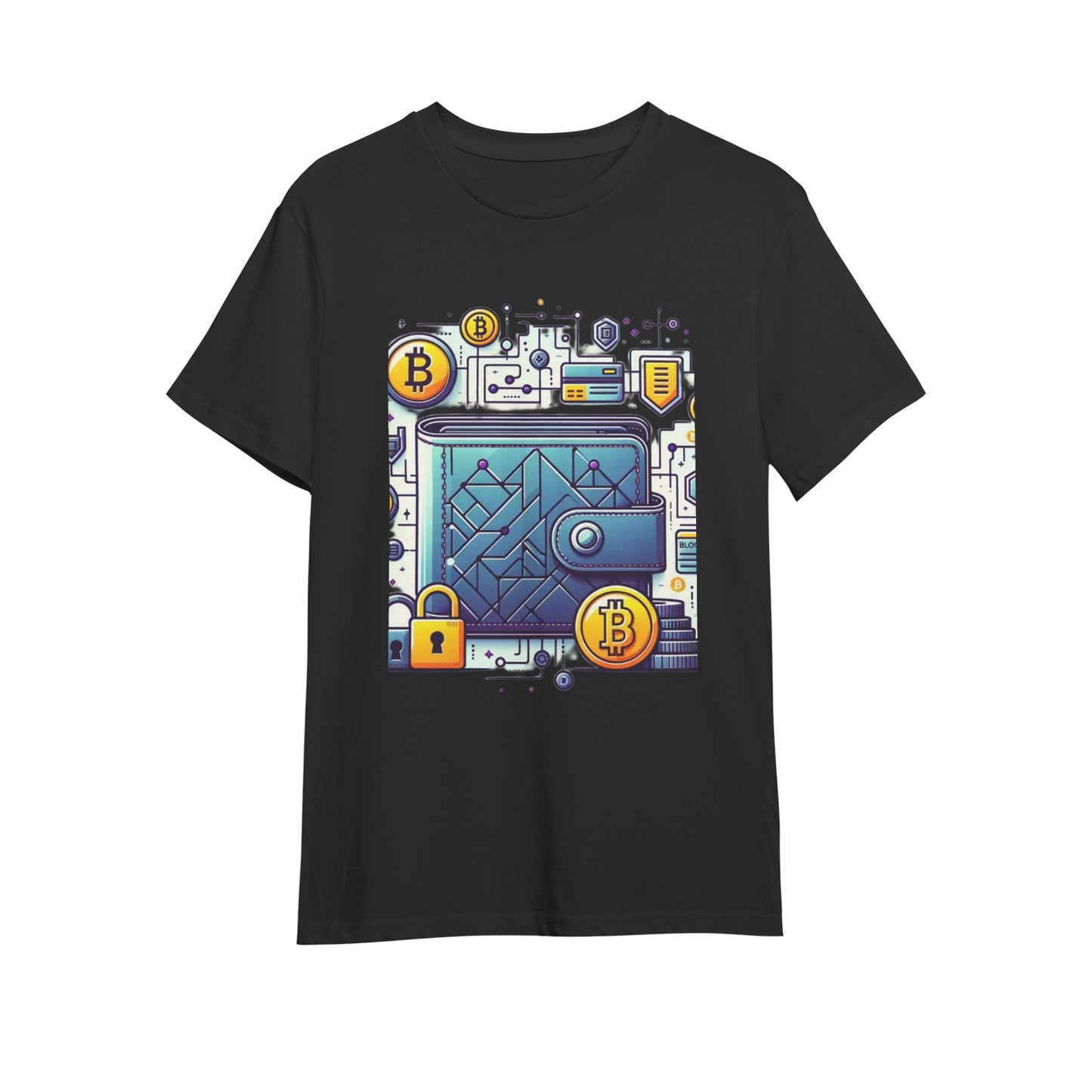 Crypto Wallet Men's T-Shirts bitcoin merch