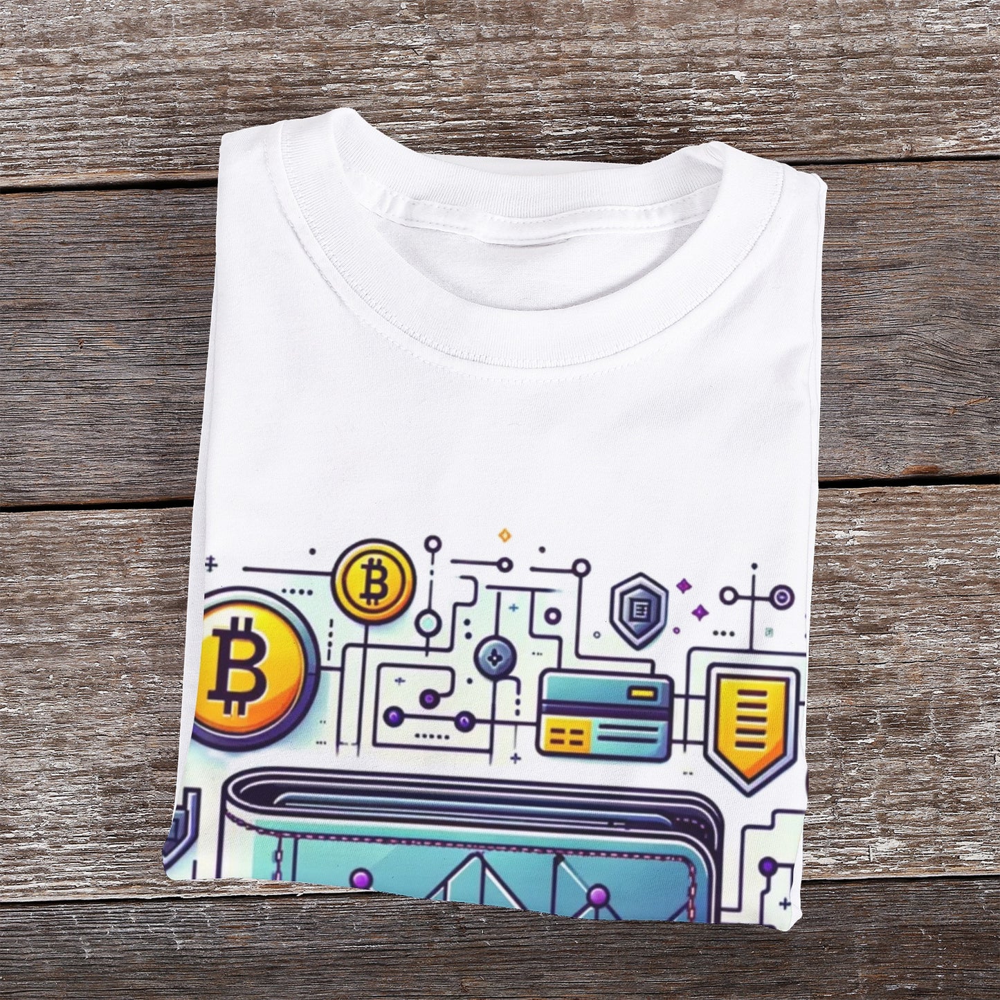 Crypto Wallet Men's T-Shirts