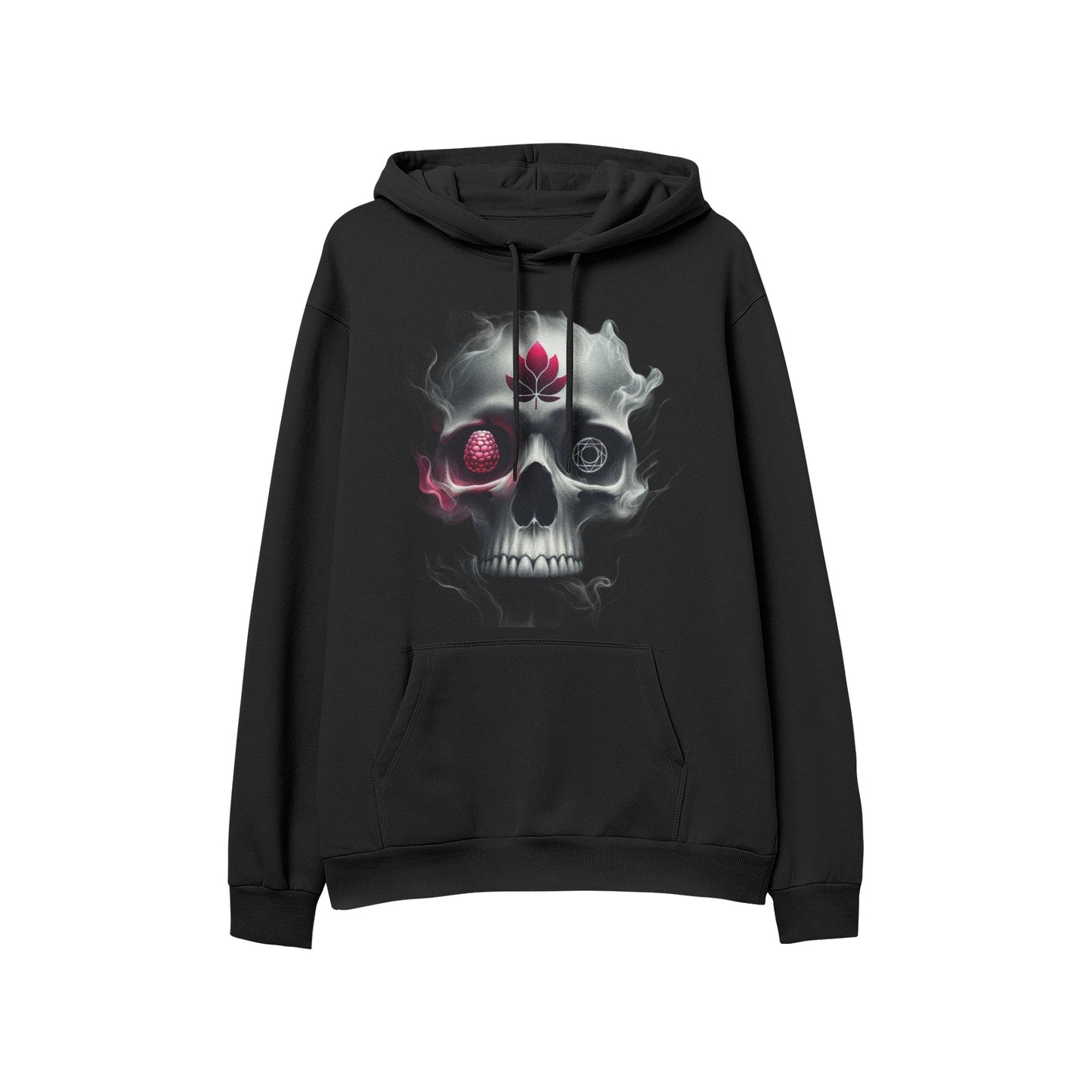 Men's Soft Cotton Hoodies with MLNK Cryptocurrency Print