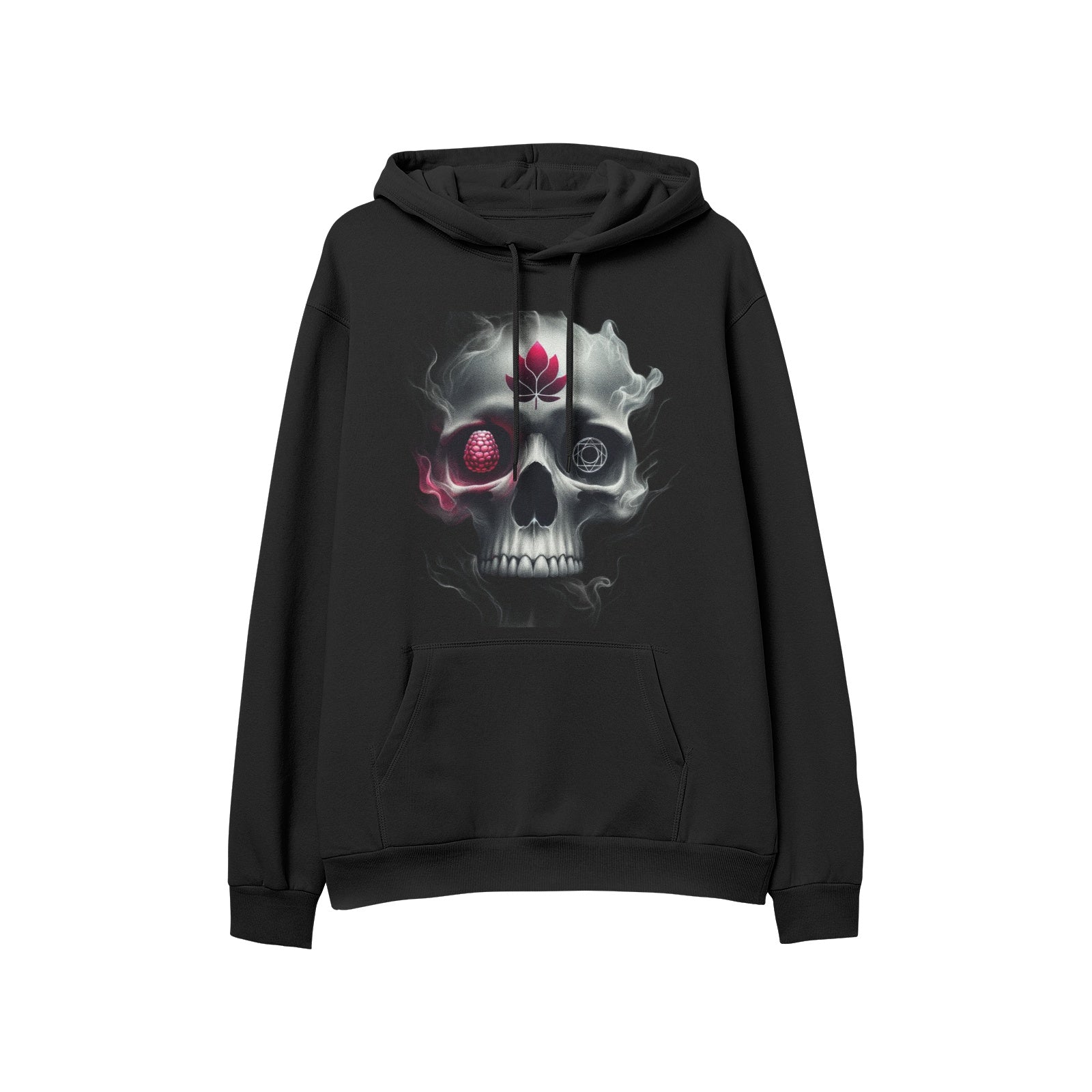 Men's Soft Cotton Hoodies with MLNK Cryptocurrency Print