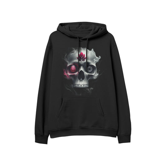Men's Soft Cotton Hoodies with MLNK Cryptocurrency Print