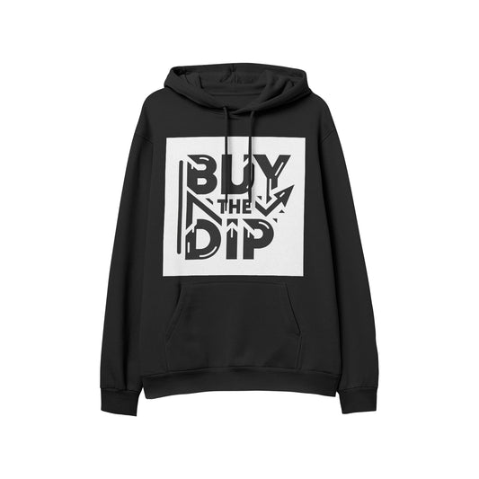 Men's Soft Cotton Hoodie with Buy The Dip Design