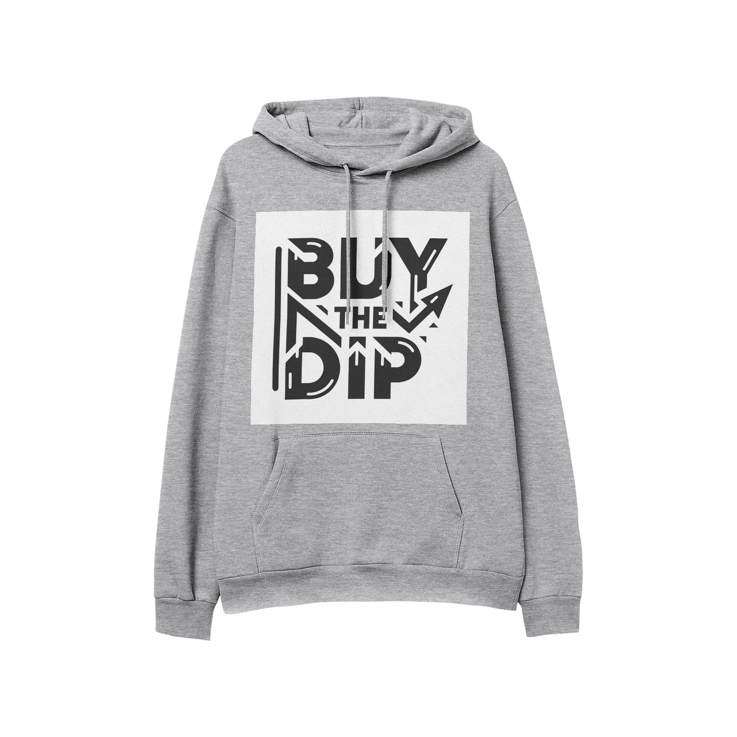 Men's Soft Cotton Hoodie with Buy The Dip Design